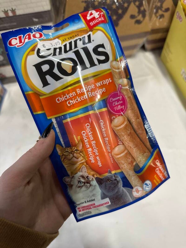 Churu - Rolls Cat - Chicken Wraps - Graanvrij - C8.4