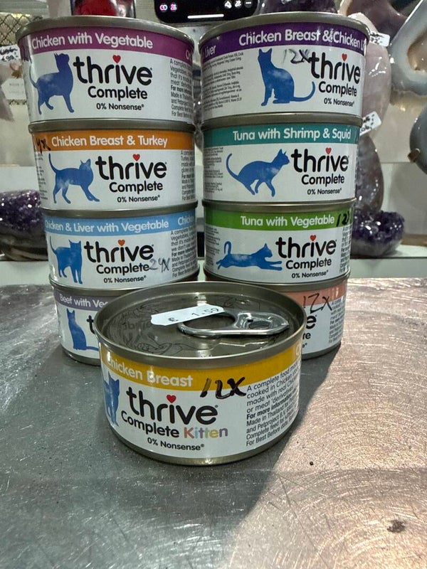 Thrive - Natvoer Blikken - Kies de smaak - B13.1