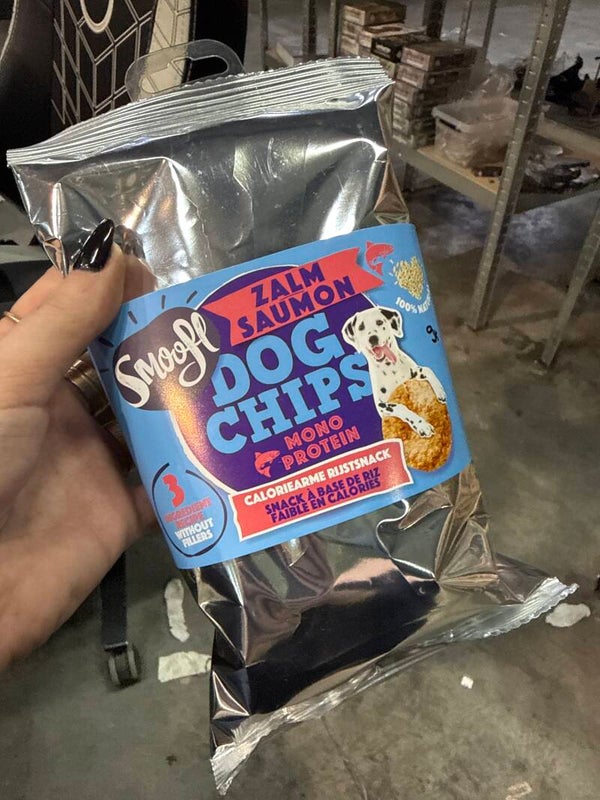 Smoofl - Dog Chips - Zalm - B14.2