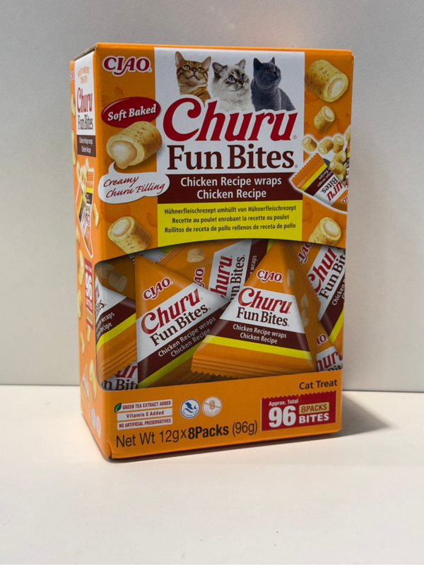 Churu - Fun Bites - Chicken Wraps - 8 pack - B10.5