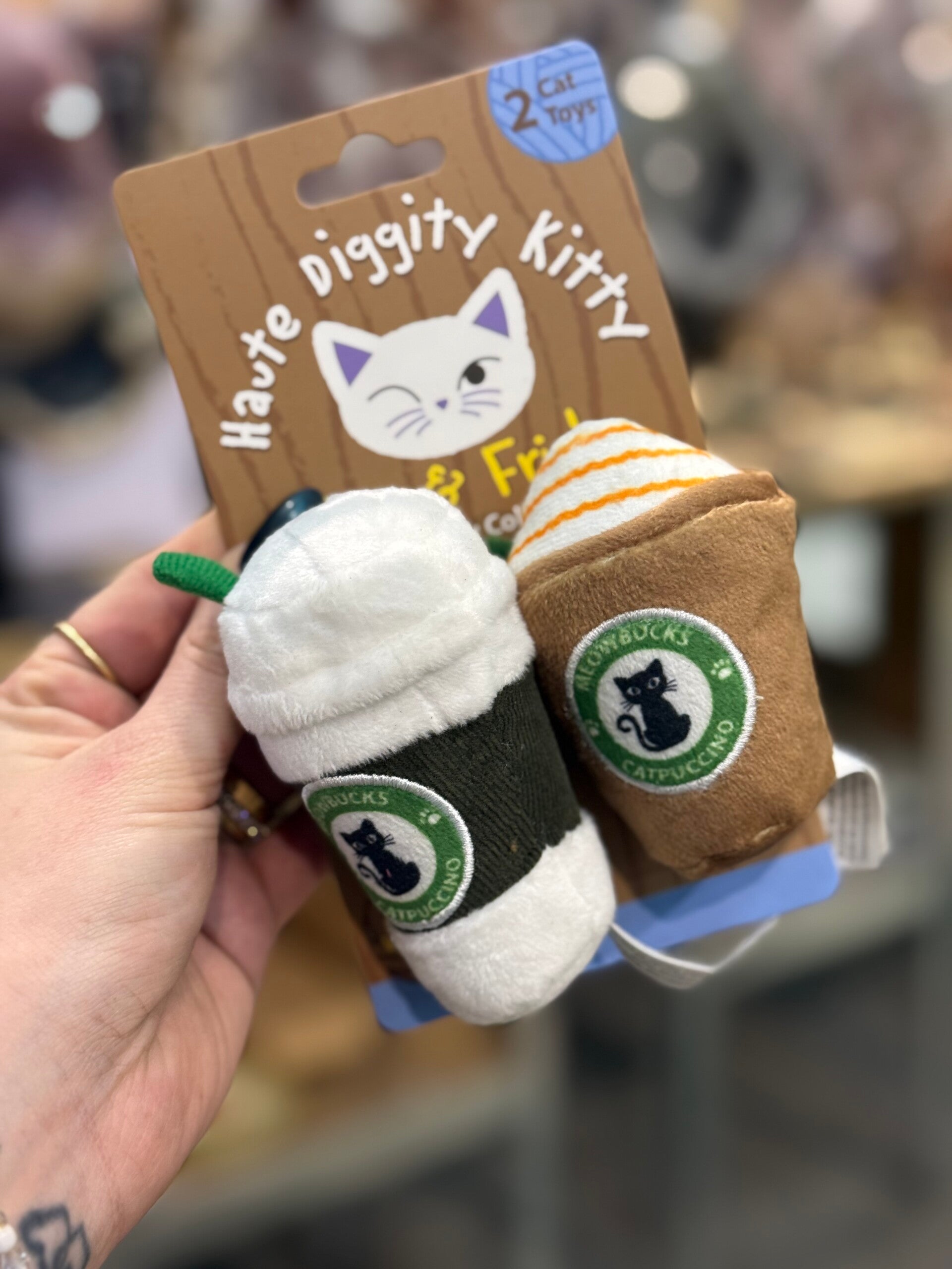 Haute Diggity Kitty - Meowbuck cups - catnip A12.2