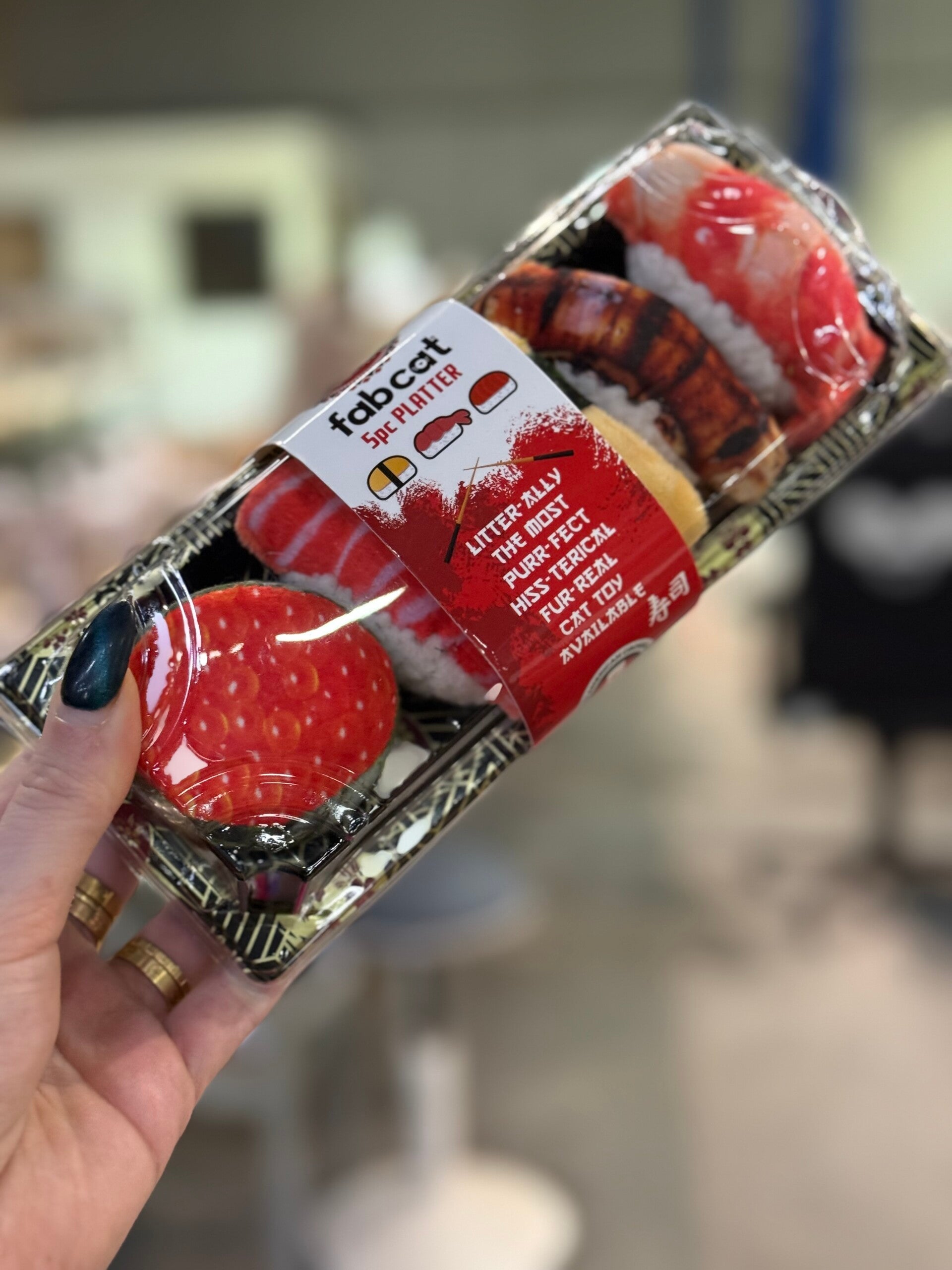 Fabcat - Sushi Platter - Catnip A13.1