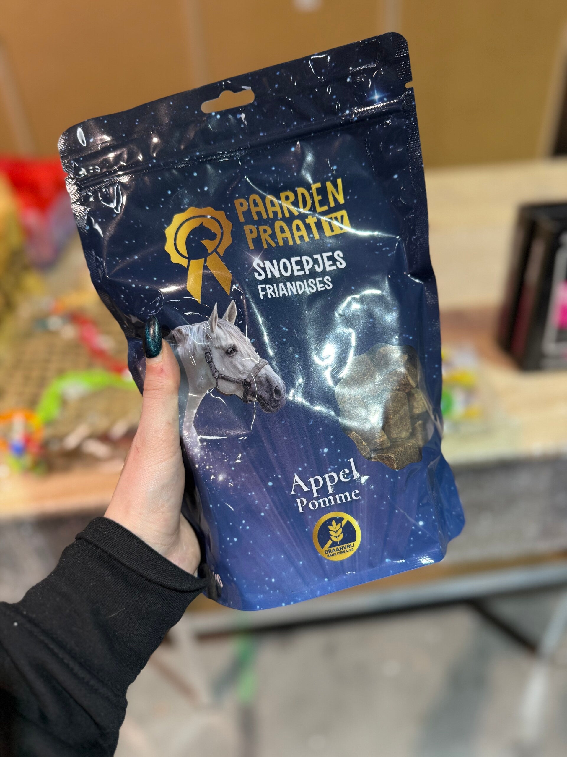Paardenpraat - Appel Graanvrij Snacks 1KG B22.1