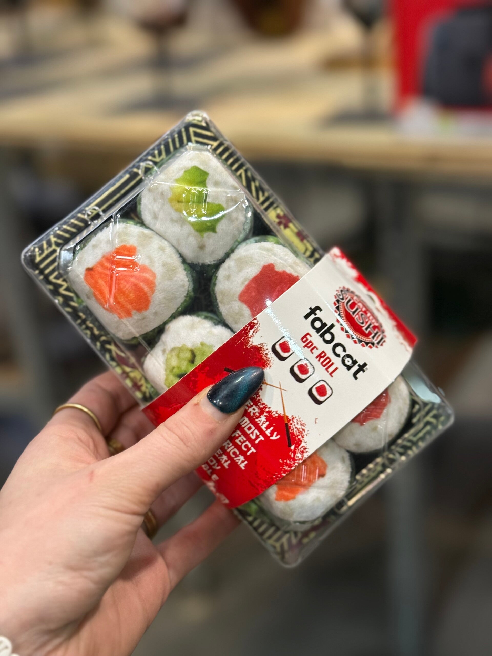 Fabcat - Sushi platter rolls - CATNIP A12.1