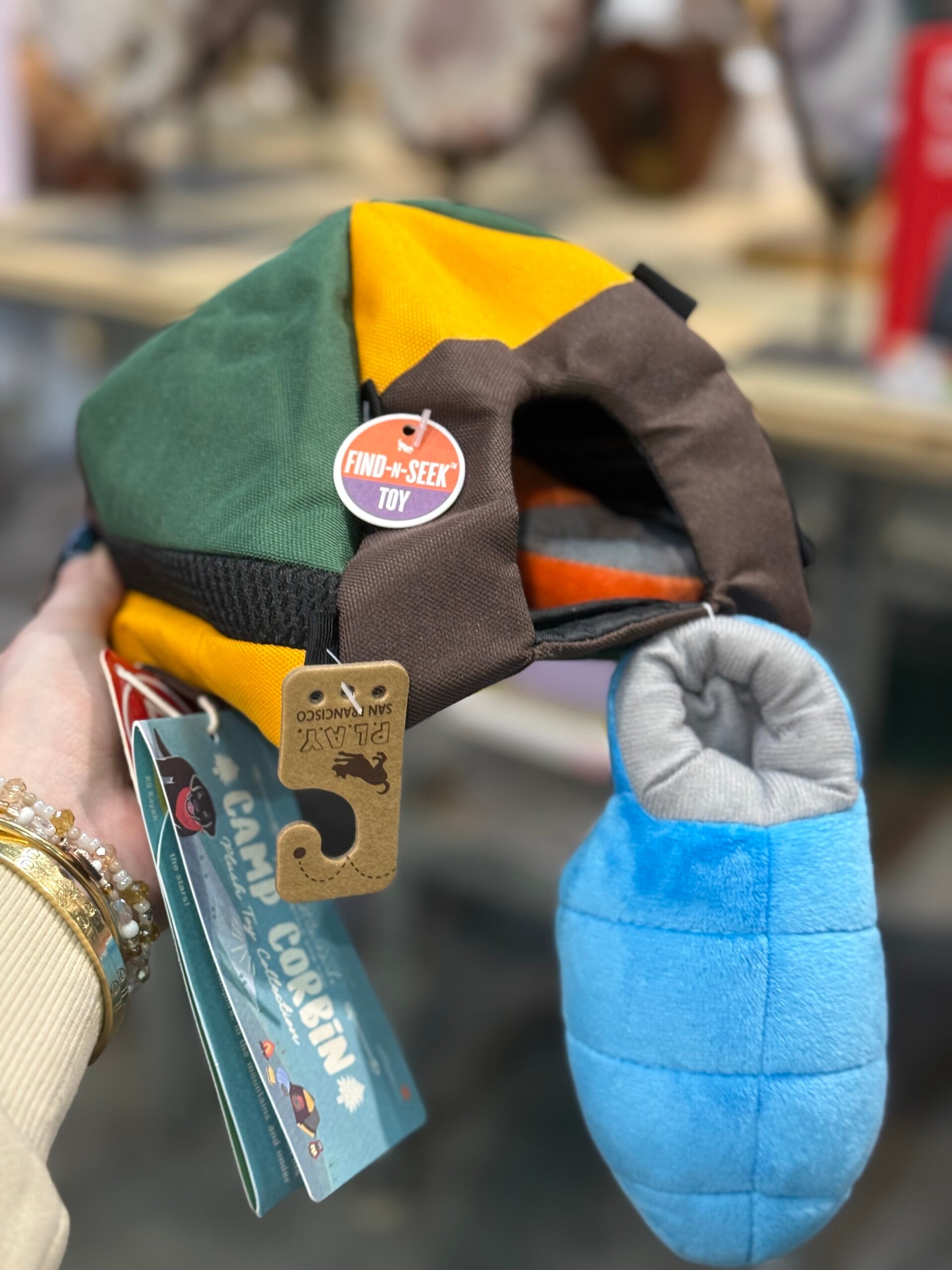 PLAY - Camping tent met 2 losse slaapzakken A21.2