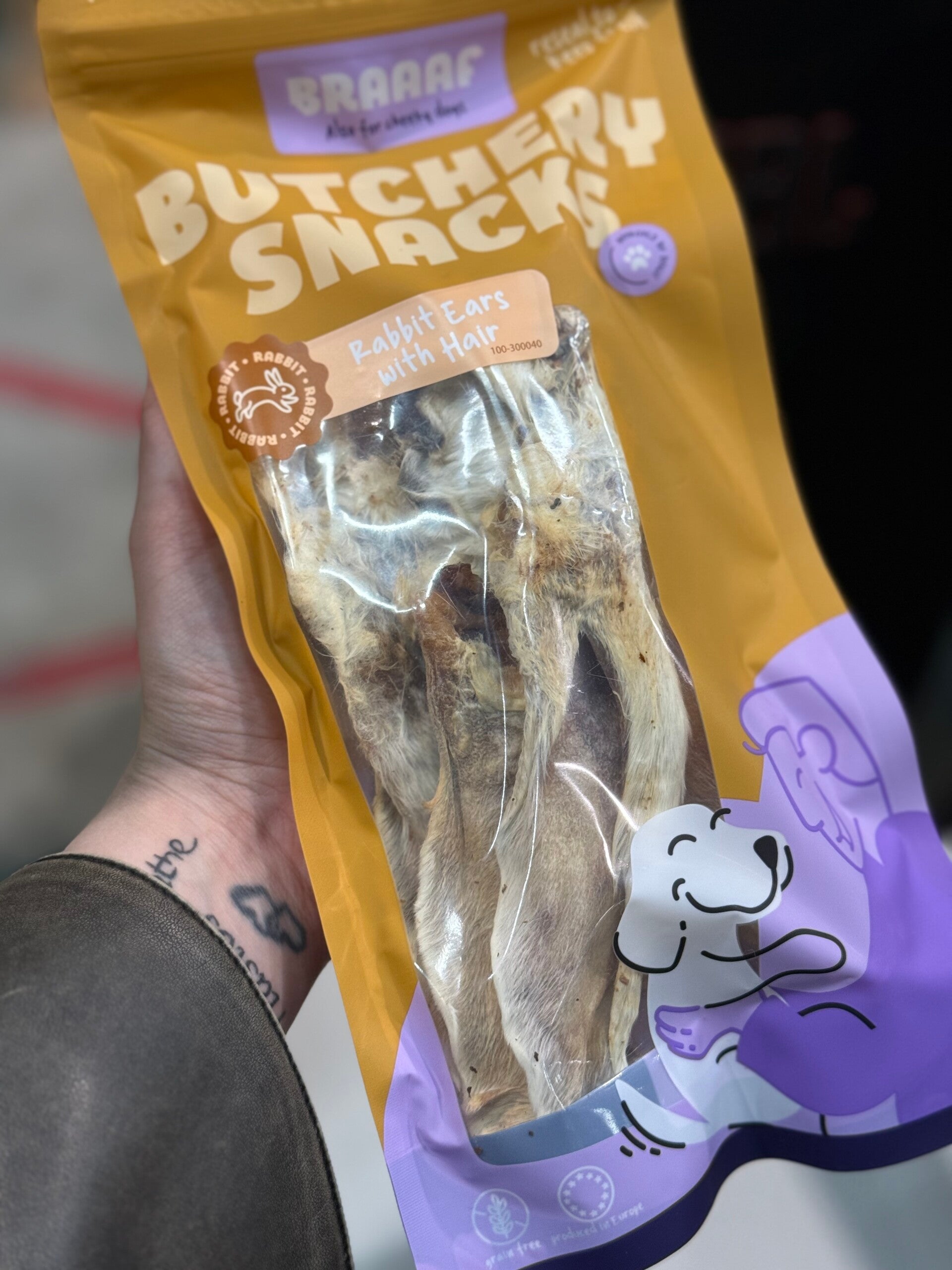 Braaf - Rabbit Ears met haar B20.5