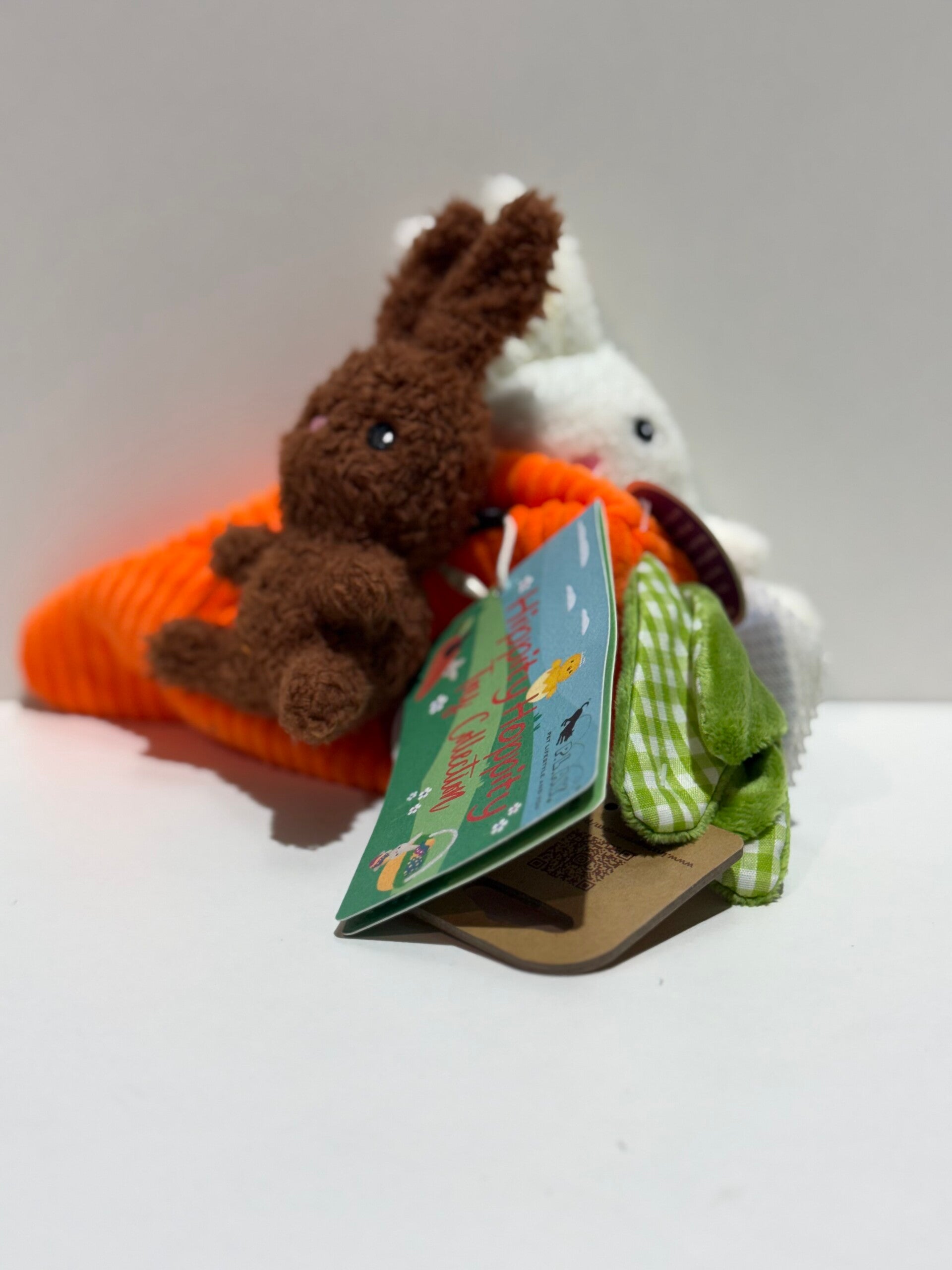 PLAY - Wortel met 2 konijntjes A23.4