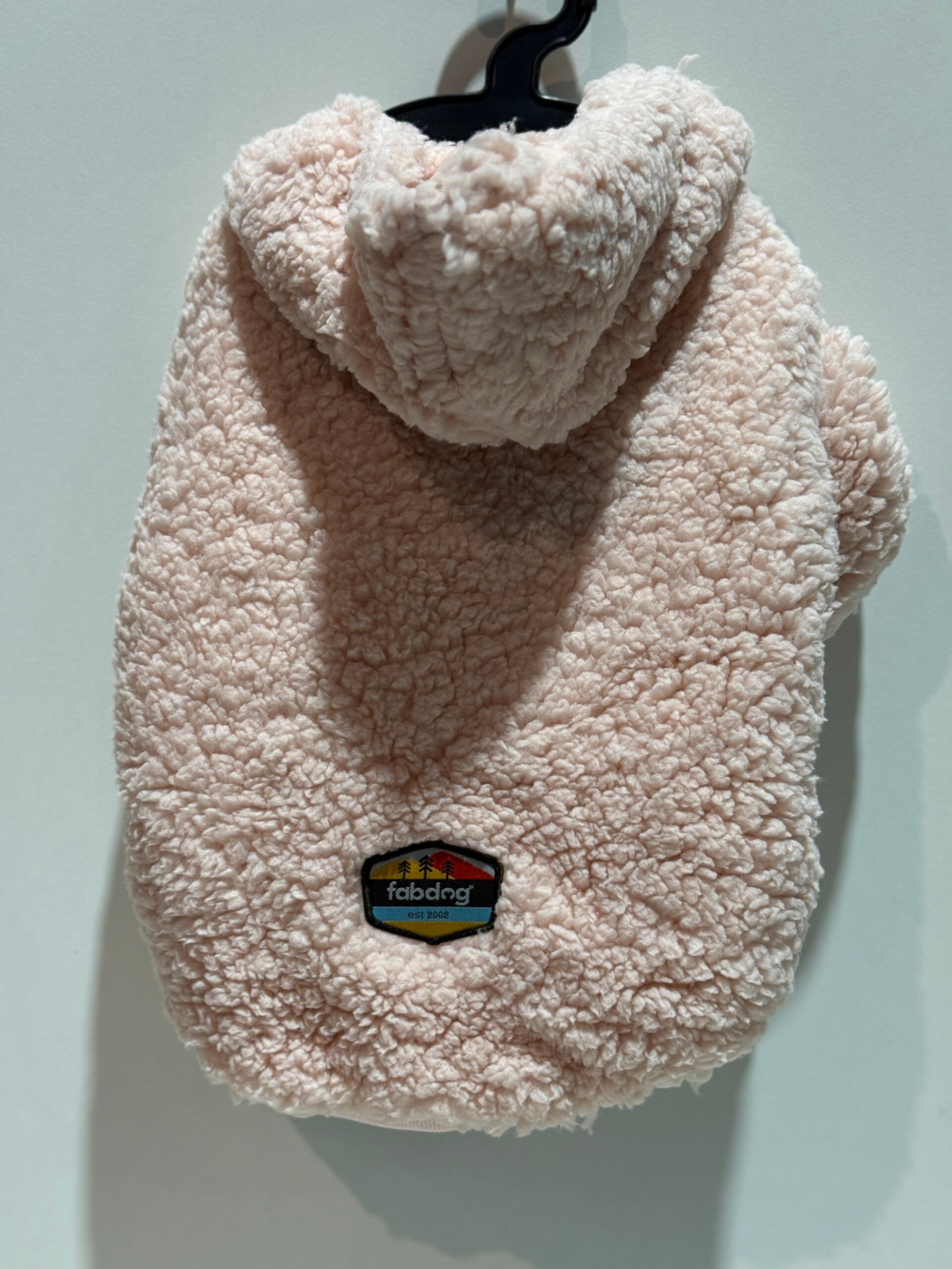 Fabdog - Extra Soft Sherpa Hoodie - Soft Pink A15.2