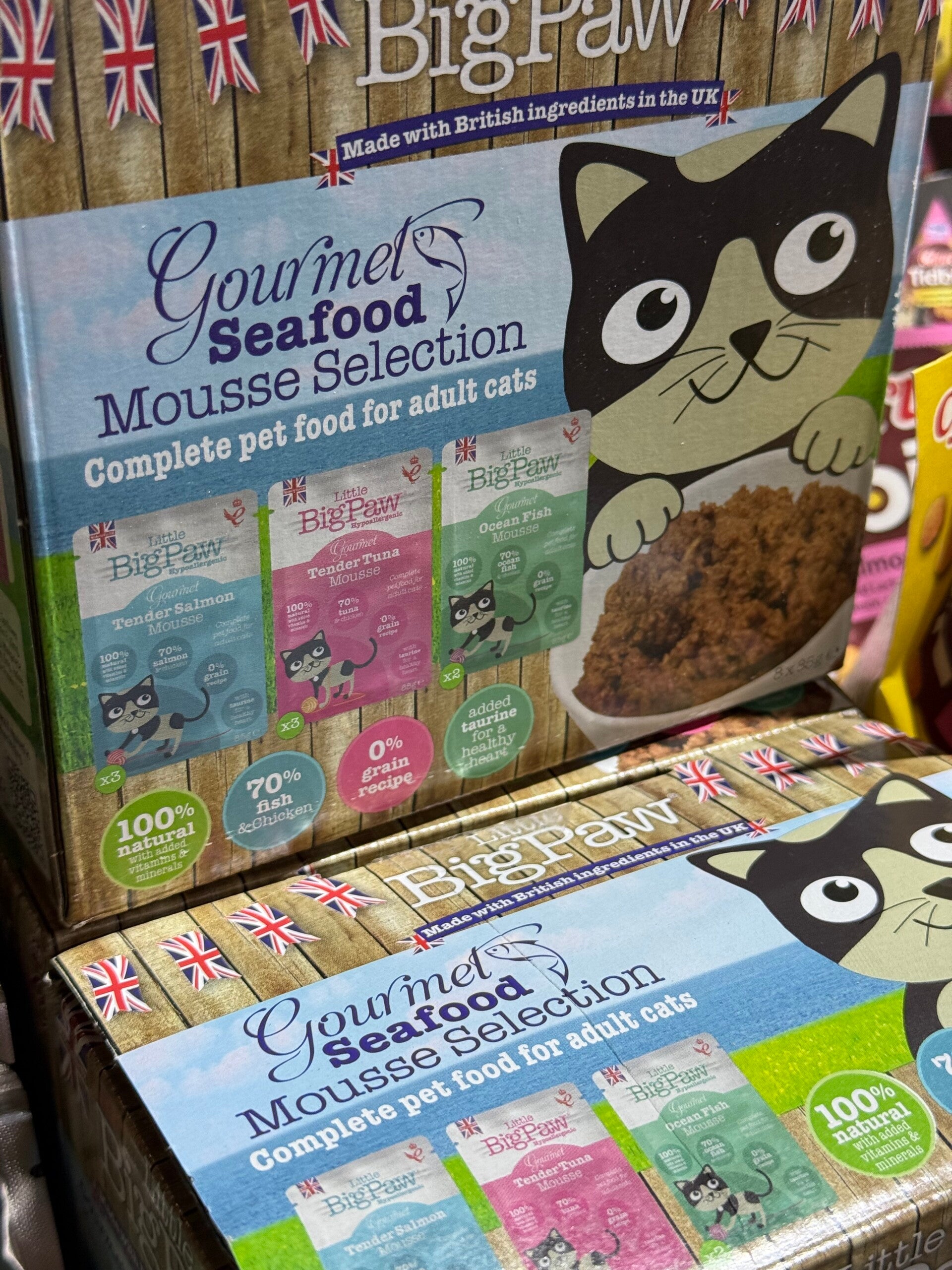 Little Big Paws - Seafood mousse selection Pack - 8pack - (korte tht) - C7.5