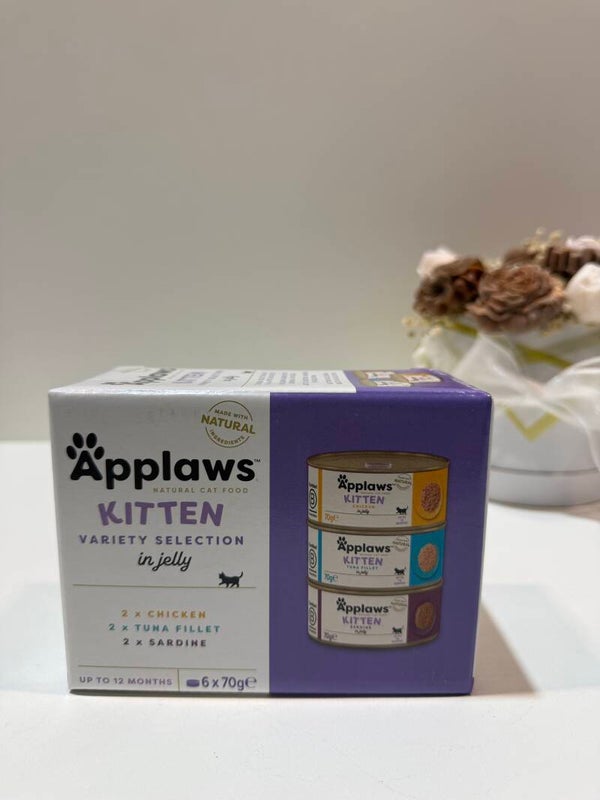 Applaws - Kitten - Variatie box in Gelei - 6 Blikjes -  C18.6