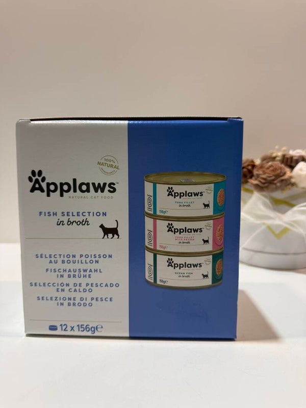 Applaws - Fish Selection in Broth - 12 blikjes - C18.7