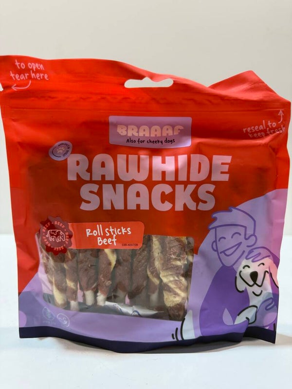 Braaf - Rollsticks Beef - 30 stuks - A28.6