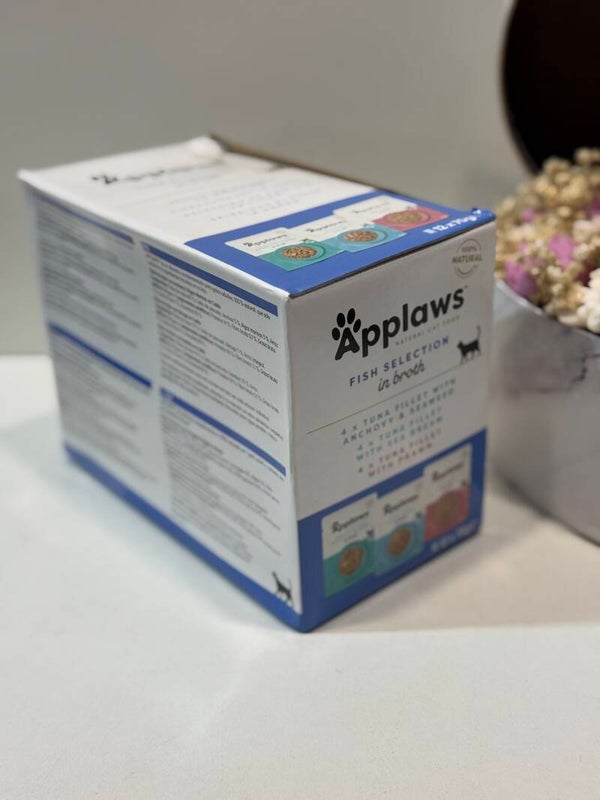 Applaws - Fish Selection in Broth - 12 Pack - B18.2