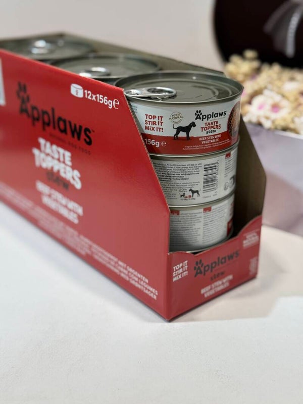 Applaws - Taste Topper Stew - Beef Stew with veggies - B18.5