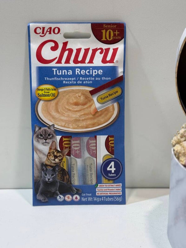 Churu Senior - Liquid Treat - Tuna - 4pack - B2.4