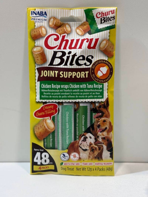 Churu Joint Support - Bites - Chicken & Tuna - 4pack (48bites) - C5.5