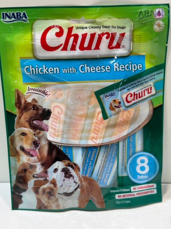 Churu - Creamy Treat - Chicken & Cheese - 8 pack - C7.3