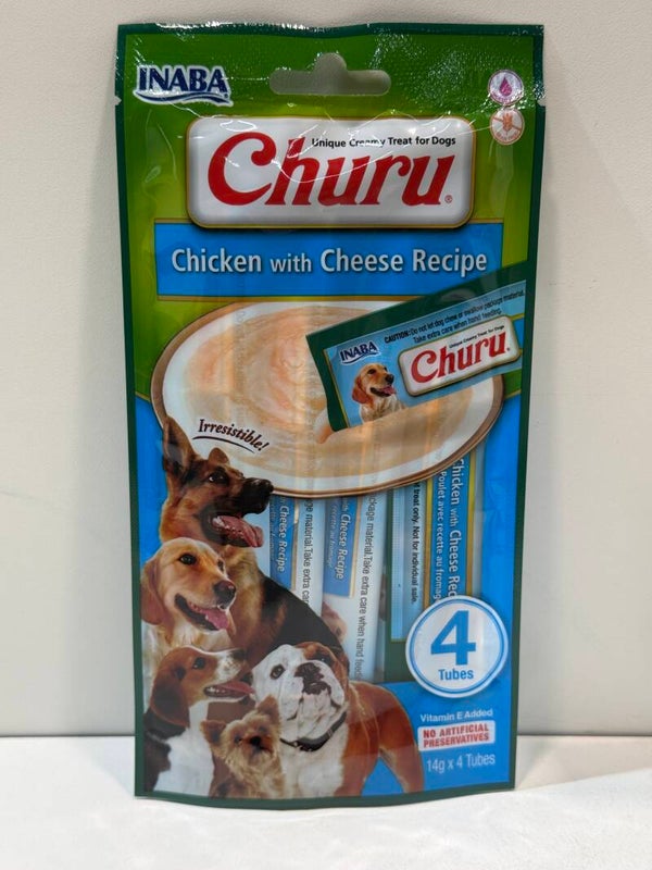 Churu - Liquid Treat - Chicken & Cheese - 4 pack - A20.5