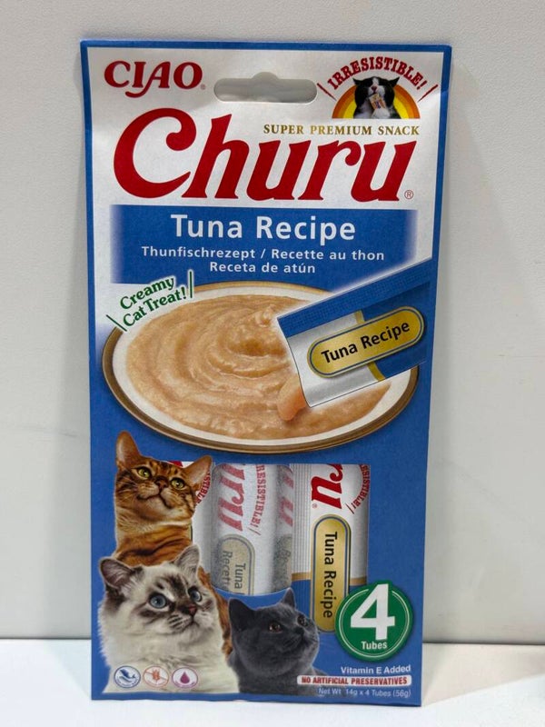 Churu - Creamy Treat - Tuna - 4pack - B1.6
