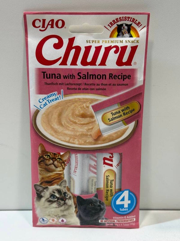 Churu - Creamy Treat - Tuna & Salmon - 4pack - A20.9