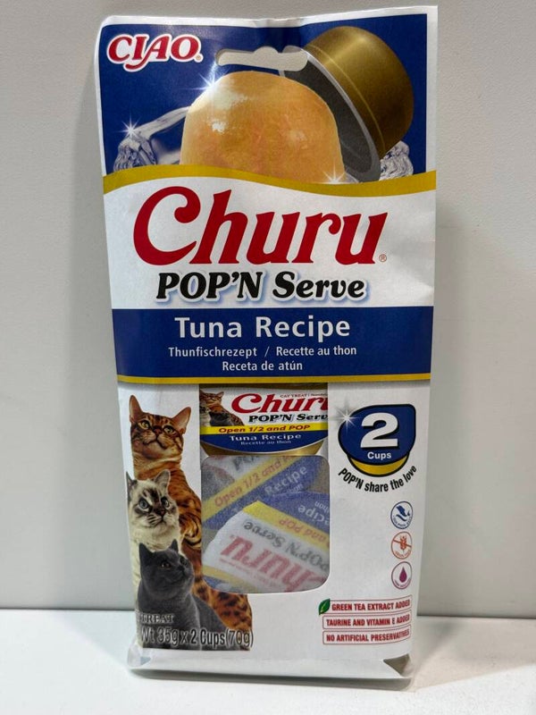 Churu - Pop&Serve - Tuna - 2pack - A21.5