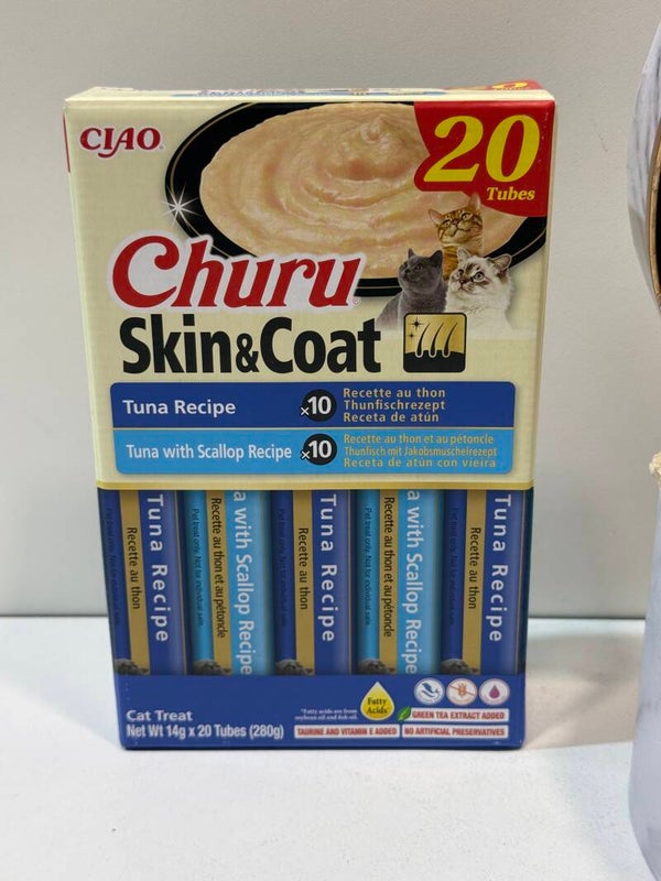 Churu Skin & Coat - Tuna Recipe - 20pack - A21.8