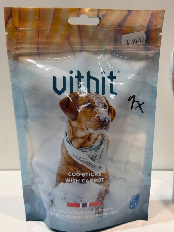 Vitbit - Cod sticks Carrot