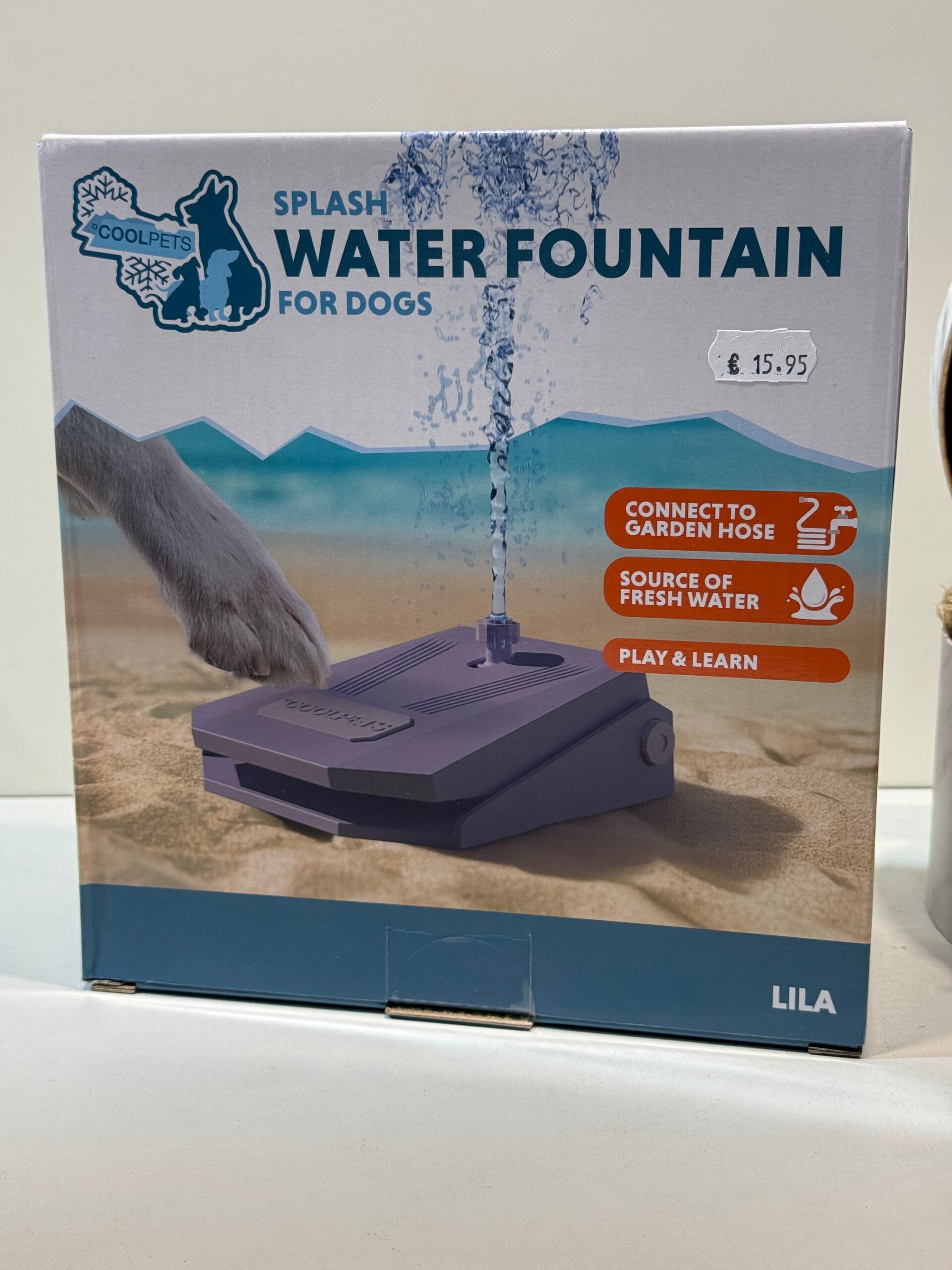 Coolpets - Water Fountain - Lila - A32.7