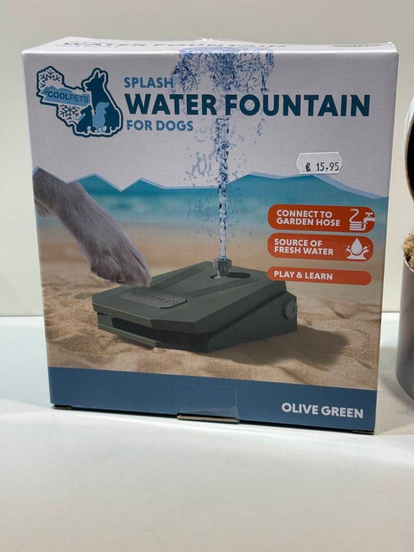 Coolpets - Water Fountain - Olijf Groen - A31.3