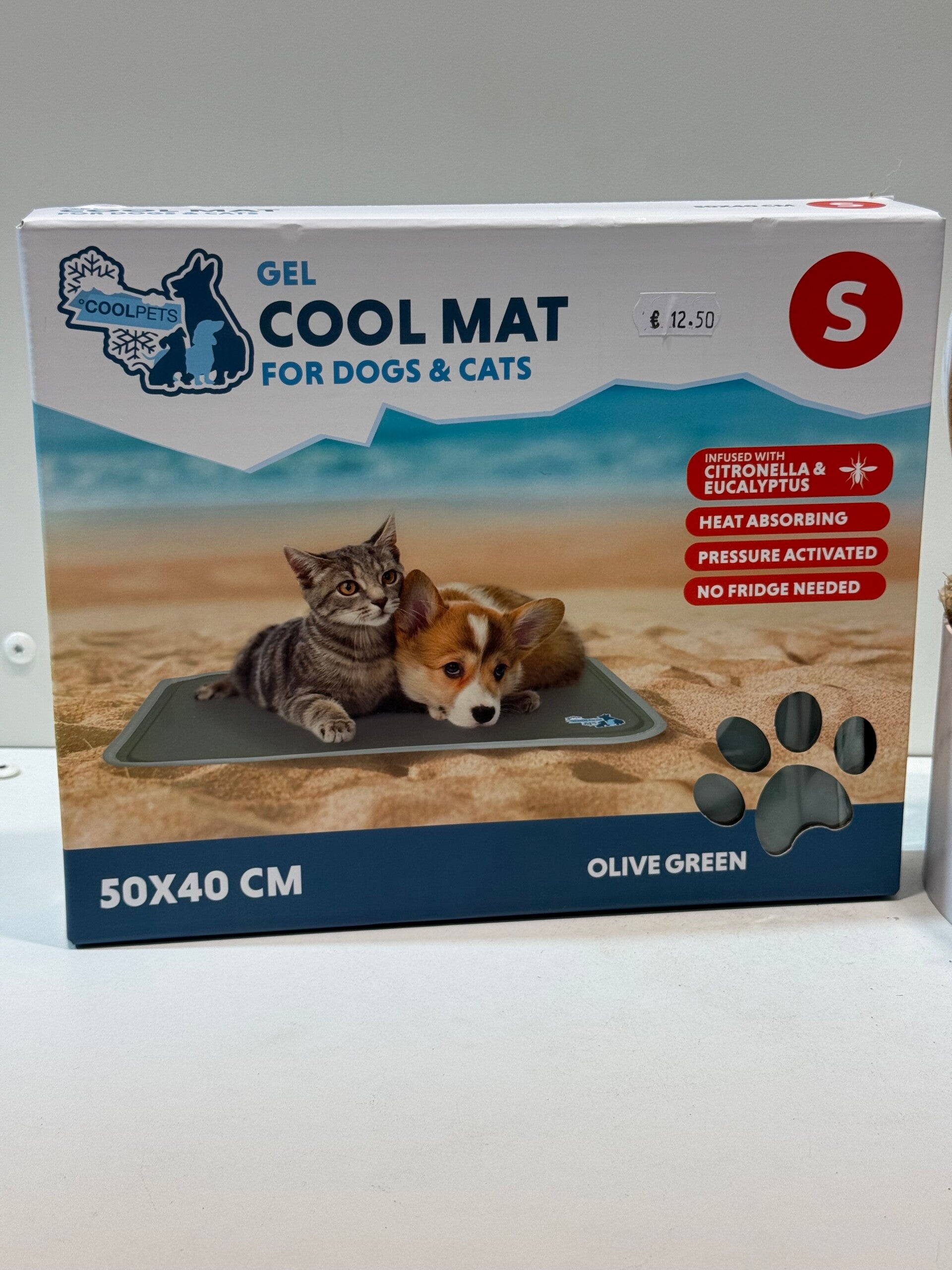 Coolpets - Cool Mat - S (50x40cm) - Olive Green - A28.4