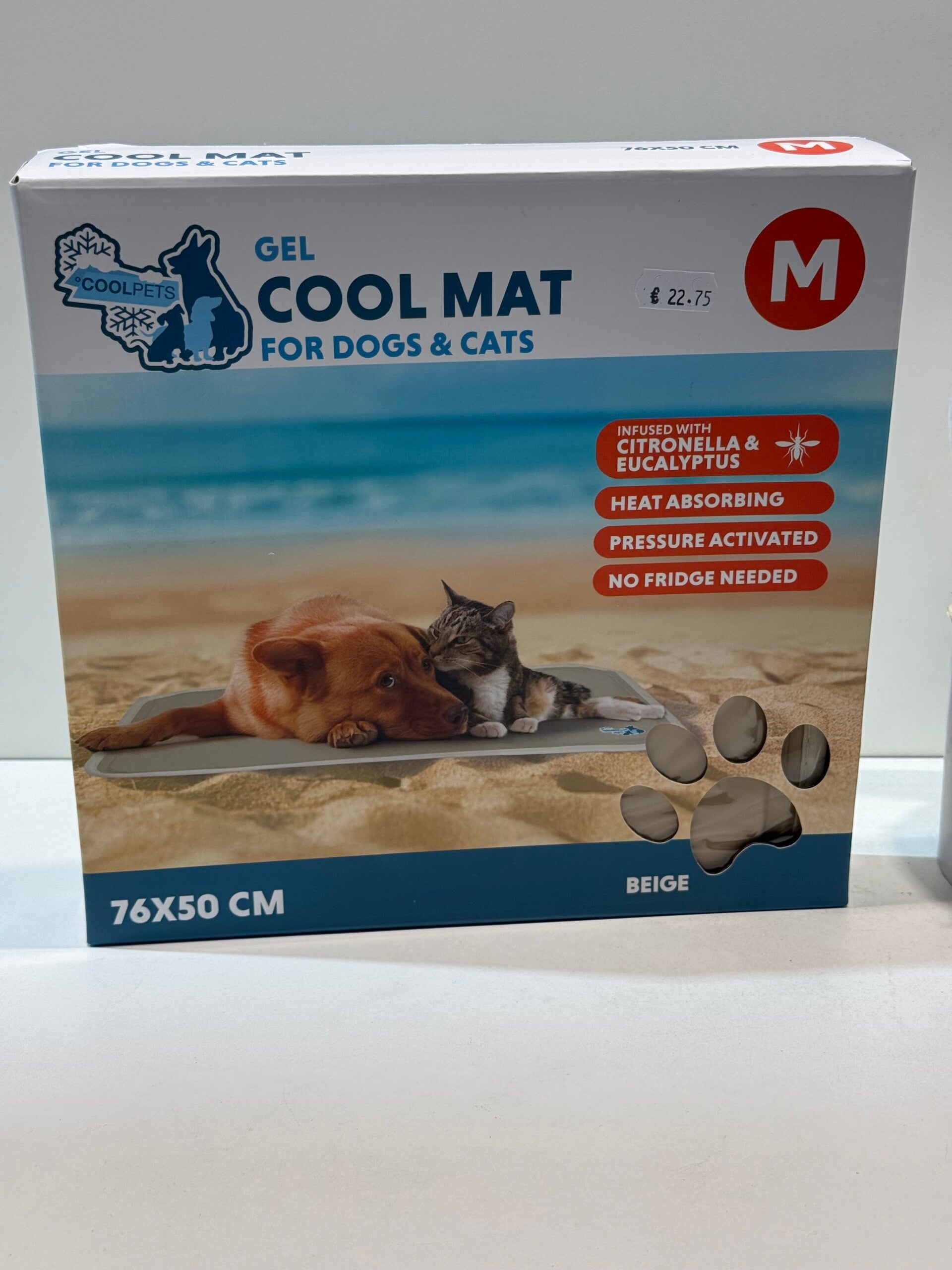 Coolpets - Cool Mat - M (76x50cm) - Beige - A19.4