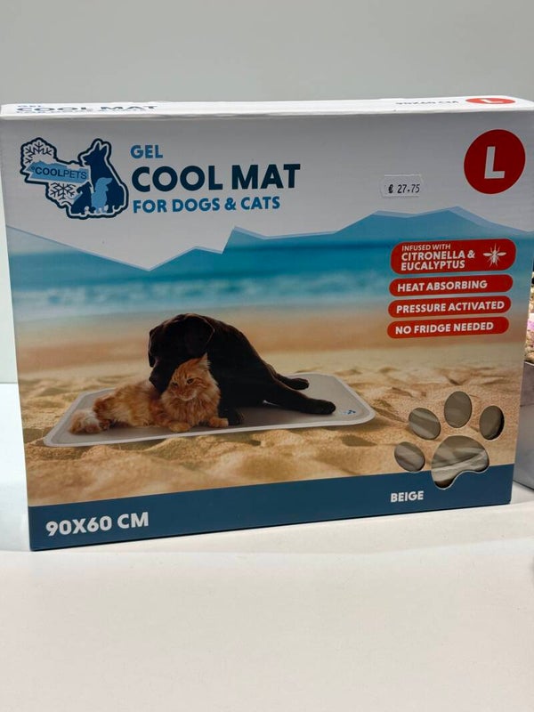 Coolpets - Cool Mat - L (90x60cm) - Beige - A31.1