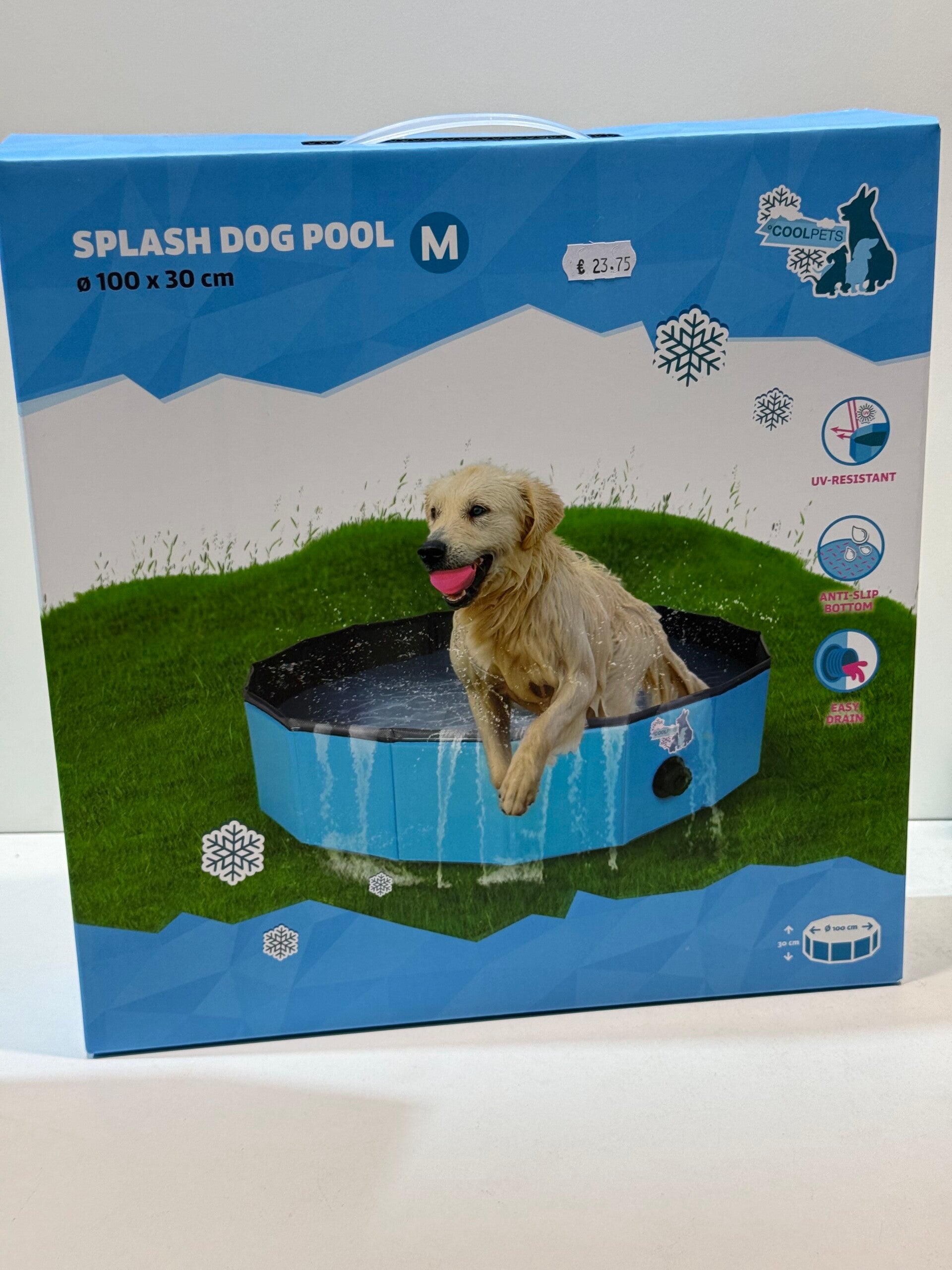 Coolpets - Splash Dog Pool - M ( dia 100cm) B23.3