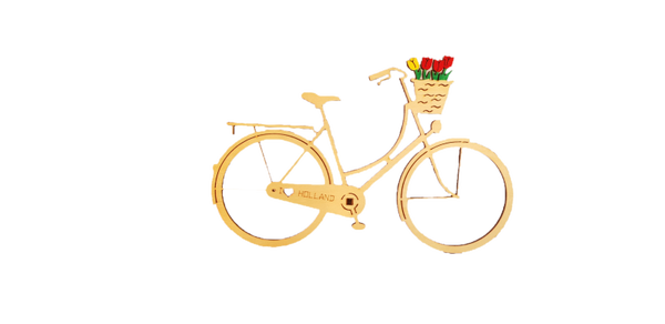 FTSH002 | Fietsje | Houten Damesfiets Holland
