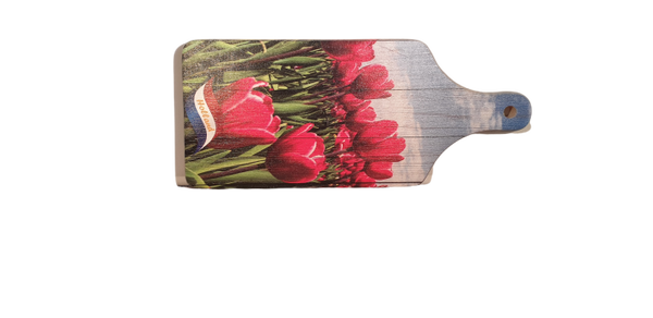 KPL026 | Kaasplankje | Rode Tulpen
