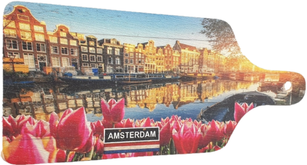 KPL003 | Kaasplankje | Tulpen uit Amsterdam