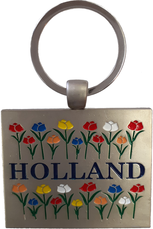 SLH-006 | Sleutelhanger | Tulpen uit Holland/Amsterdam