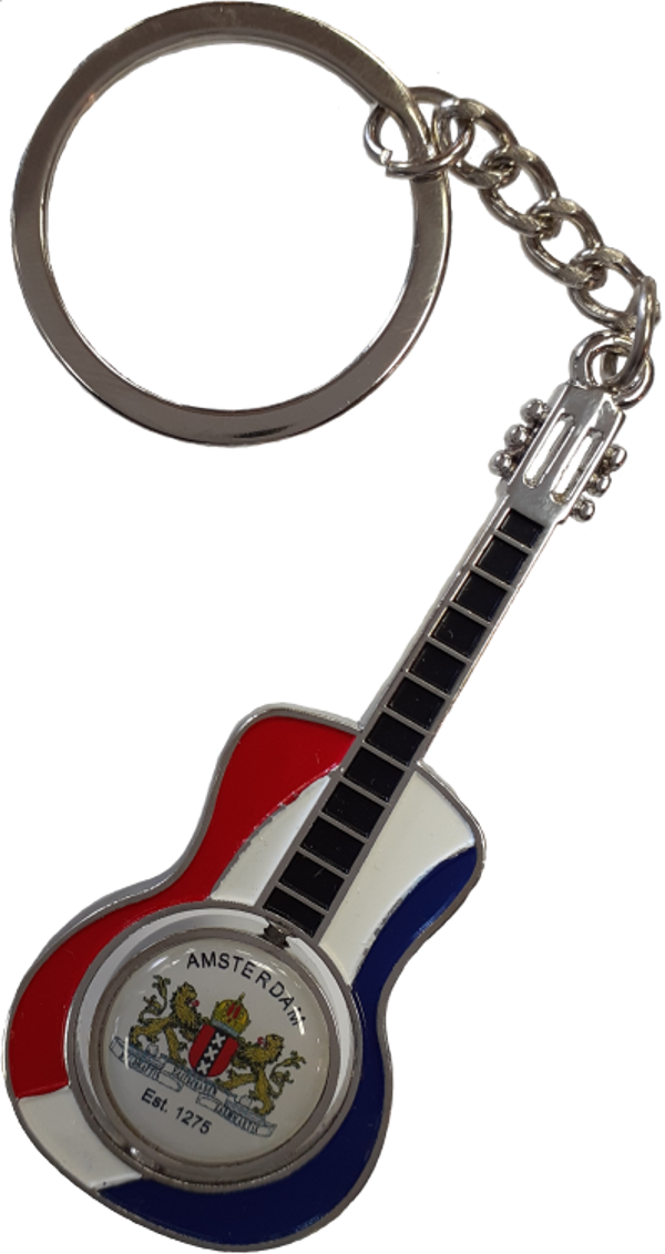 SLH-011 | Sleutelhanger | Gitaar RWB Amsterdam