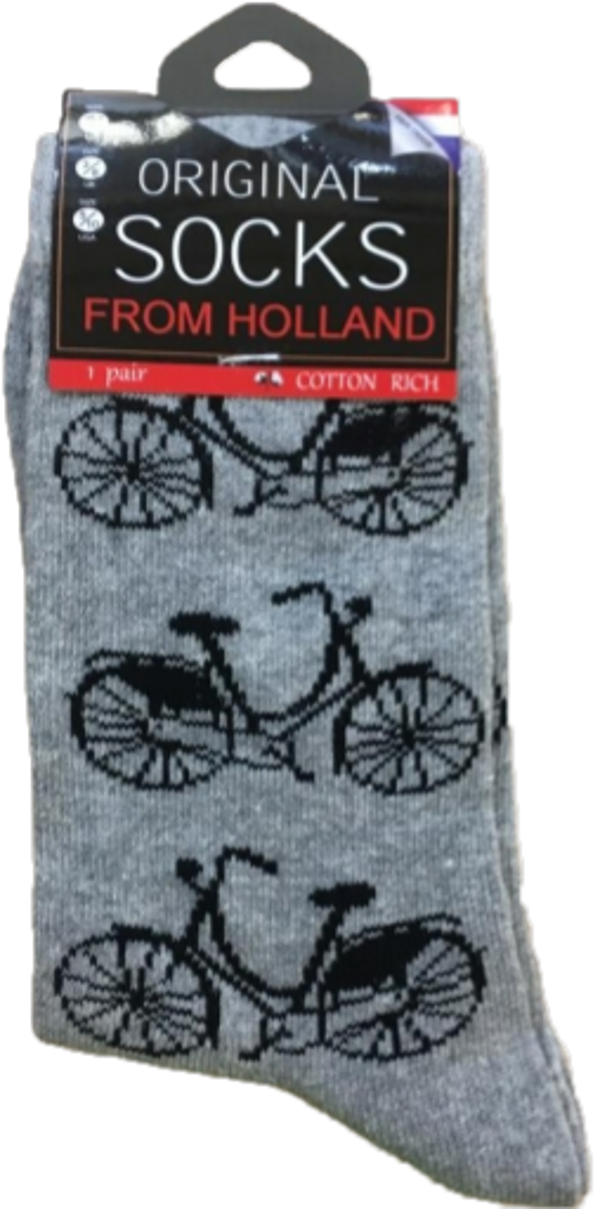 1601 | Sokken | Fietsen Grijs