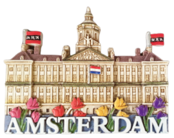 MGTA-441 | Polystone Magneet | Paleis op de Dam Amsterdam