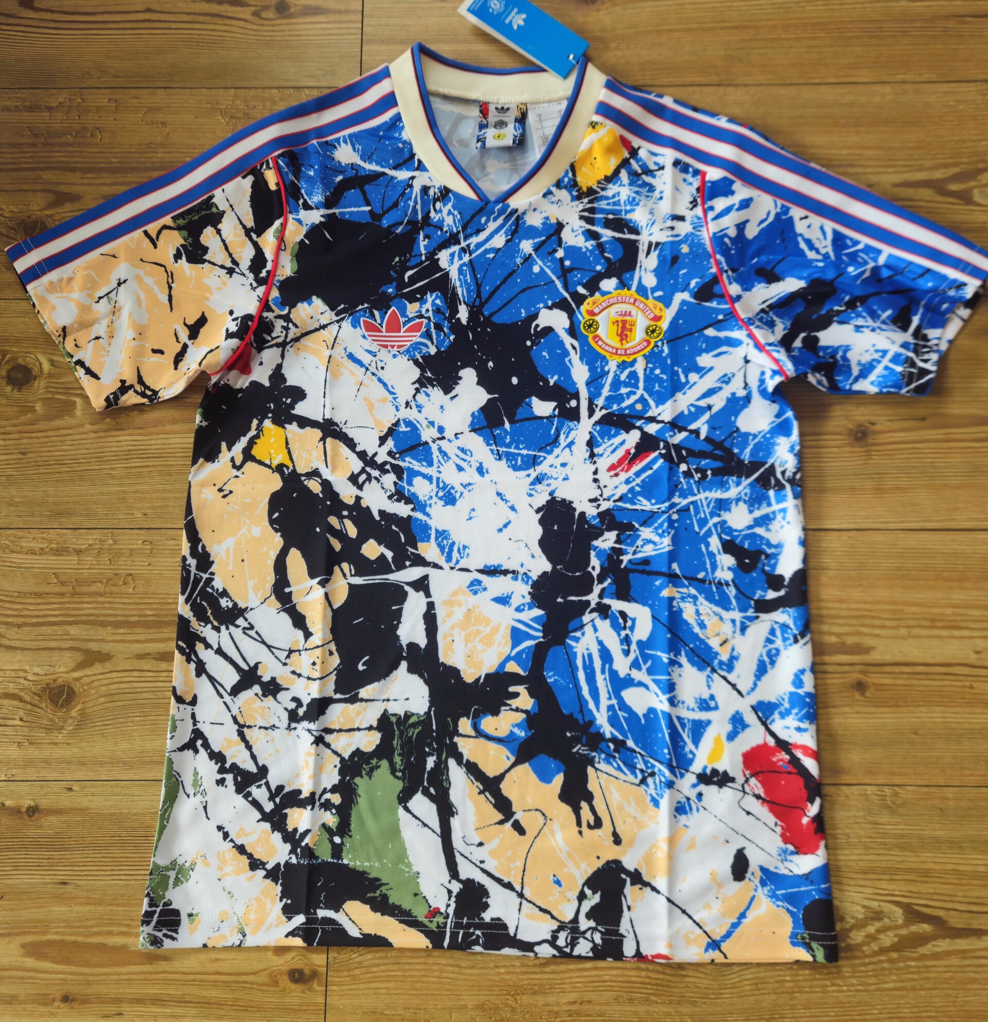 Adults Man United X Stone Roses shirts