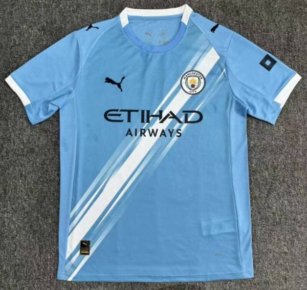 Adults Home Man City shirt   25/26 season