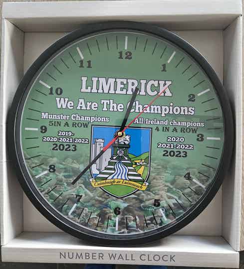 Limerick '4 in a row' clocks
