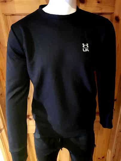 Adults Black Under Armour sweatshirt