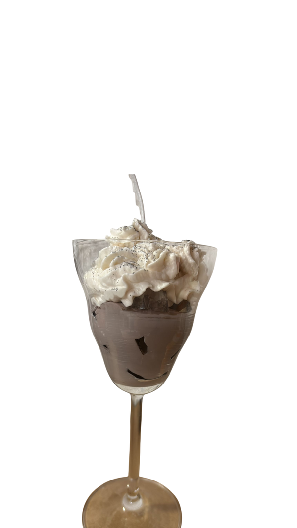 Coffee-scented candle