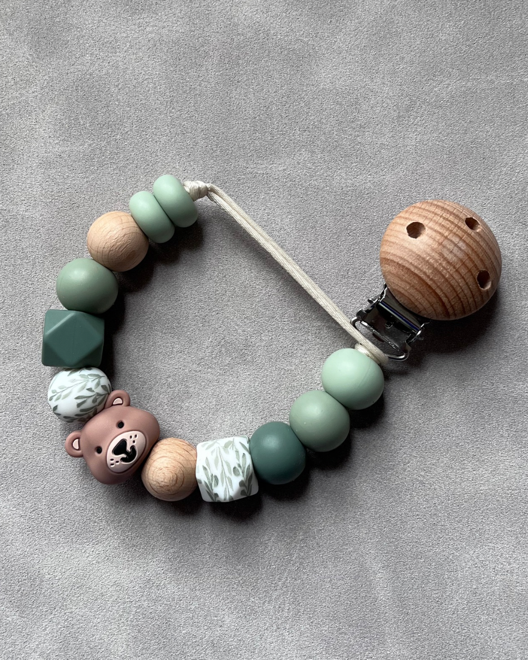 Speenkoord Beer en bloem