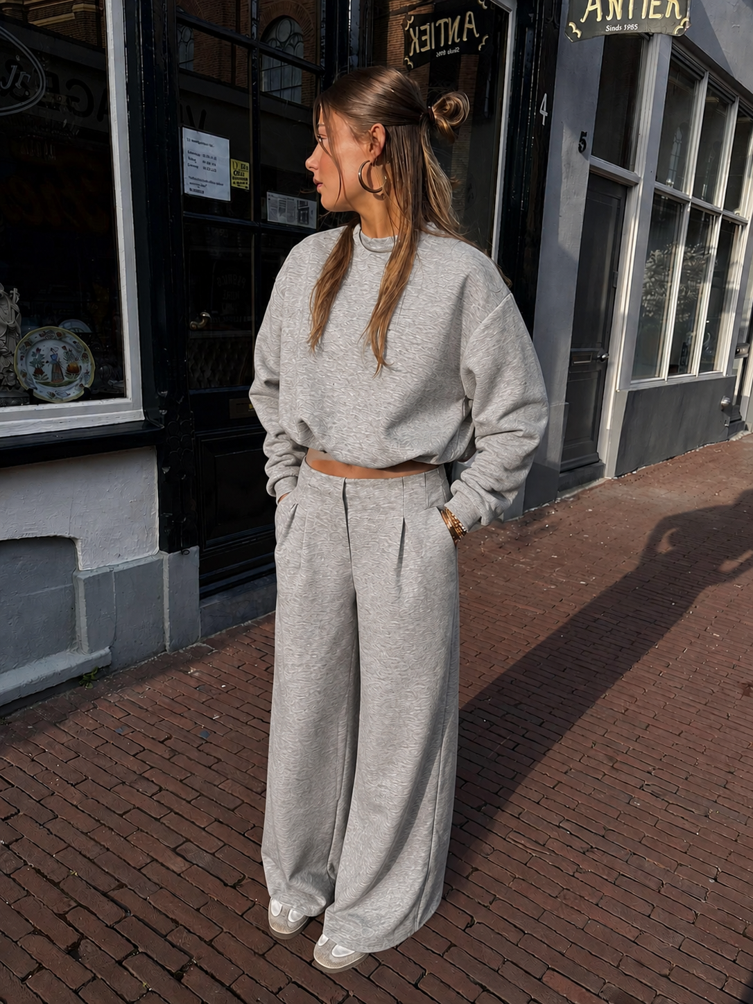 Off Duty Set Grey