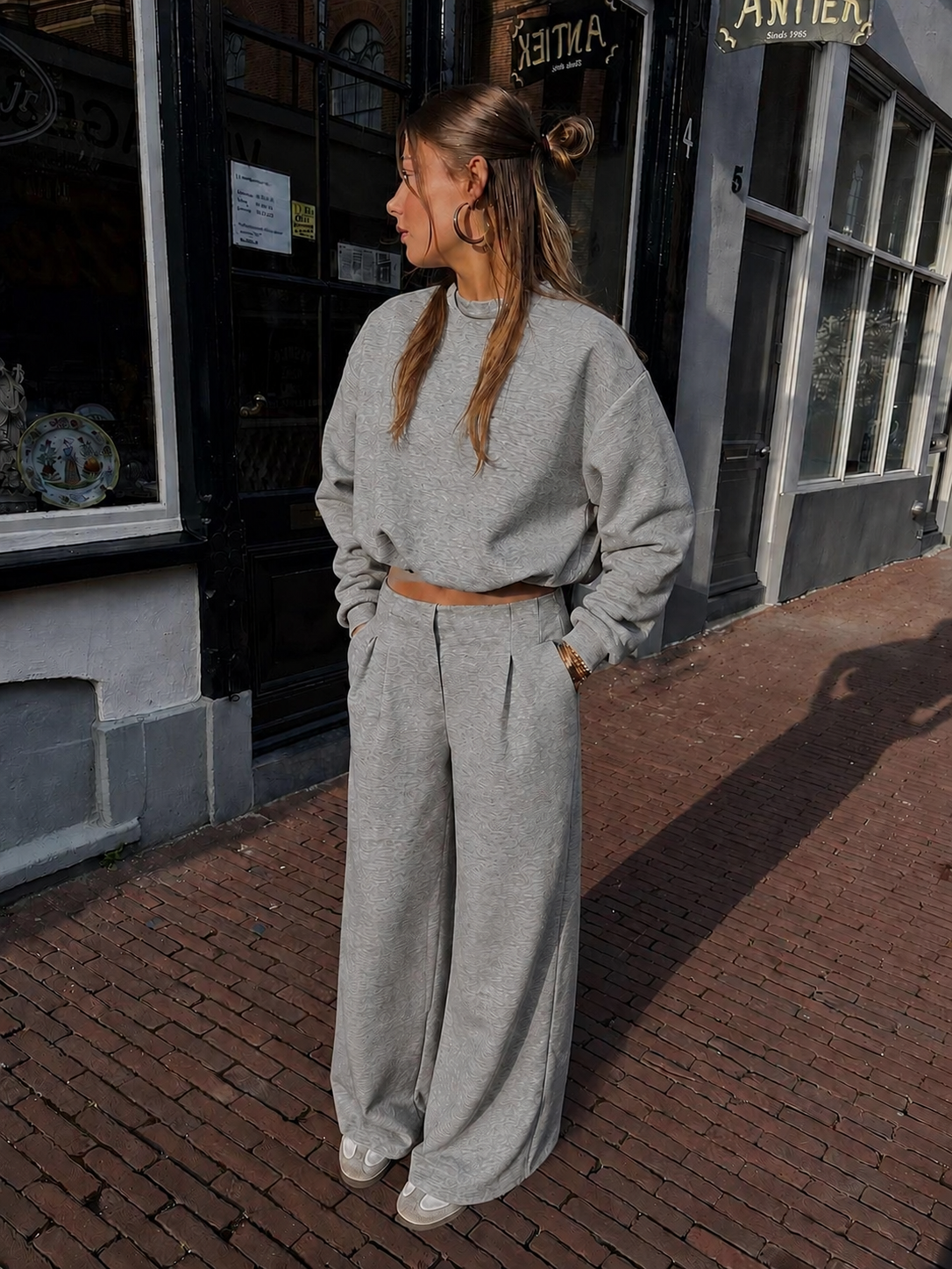 Off Duty Set Grey
