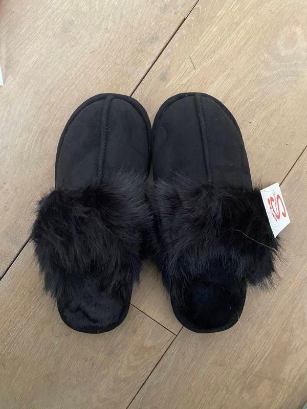 Comfy pantoffels black