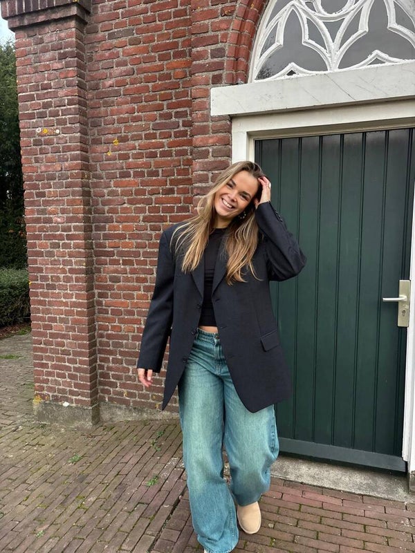 Vintage blazer #6 Black/Grey